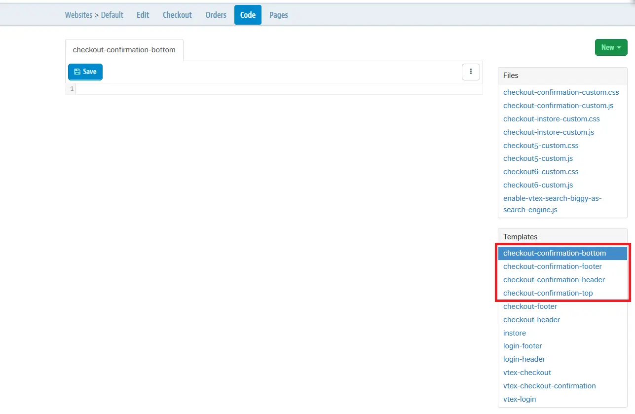 Customize checkout confirmation pages